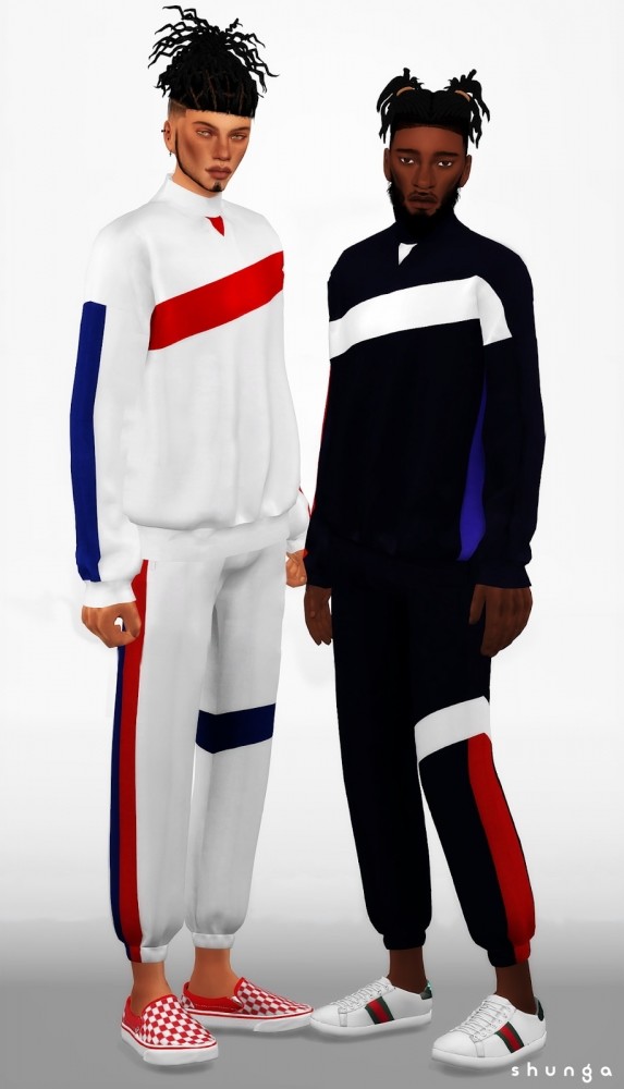 Sims 4 Sweatsuit at Shunga