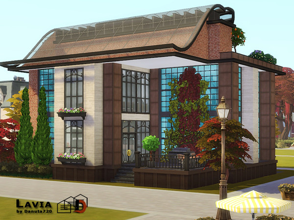 Sims 4 Lavia house by Danuta720 at TSR
