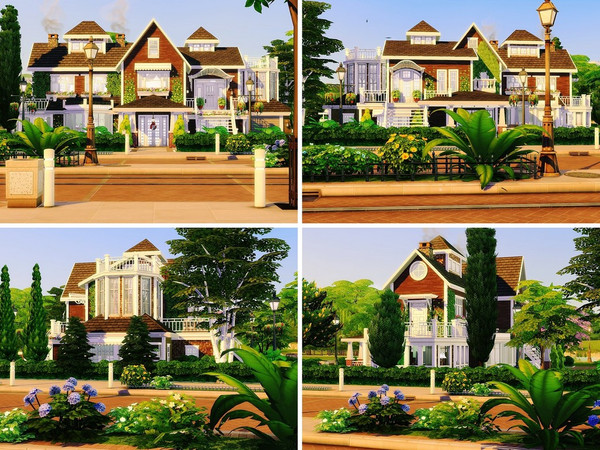 Sims 4 Family Paradise by MychQQQ at TSR