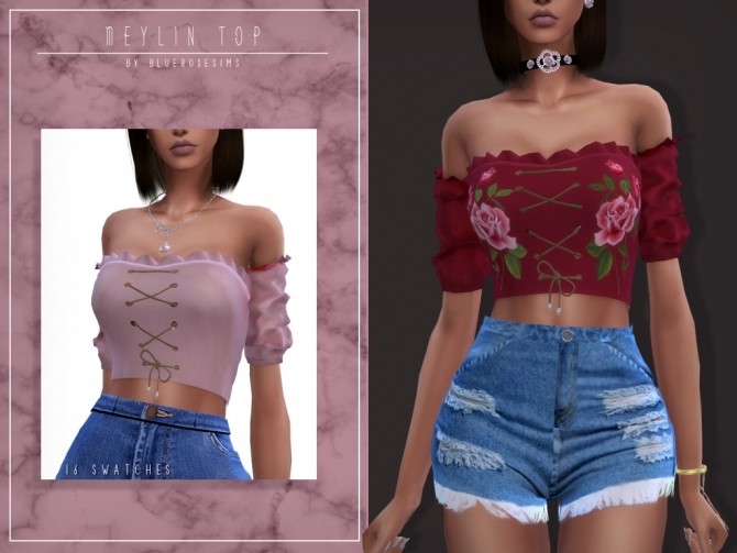 Sims 4 CASUAL COLLECTION by Liseth Barquero at BlueRose Sims