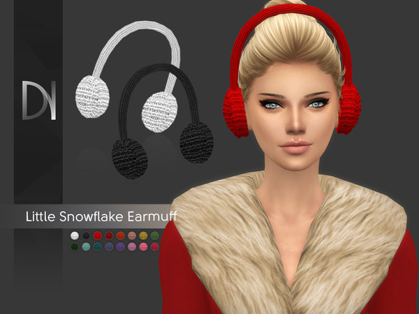 Sims 4 Little Snowflake Earmuff HQ by DarkNighTt at TSR