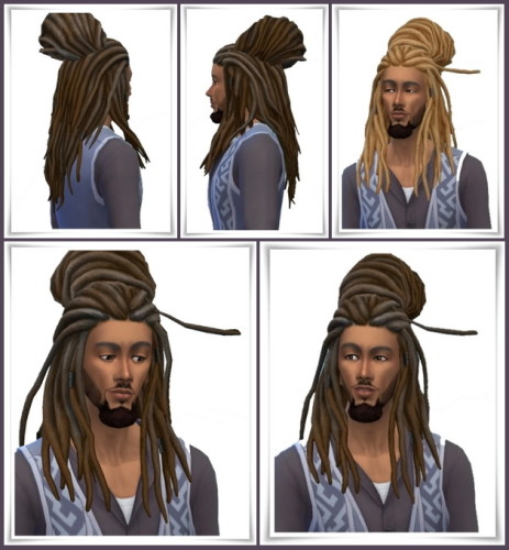 Dreadlocks for Bob at Birksches Sims Blog » Sims 4 Updates