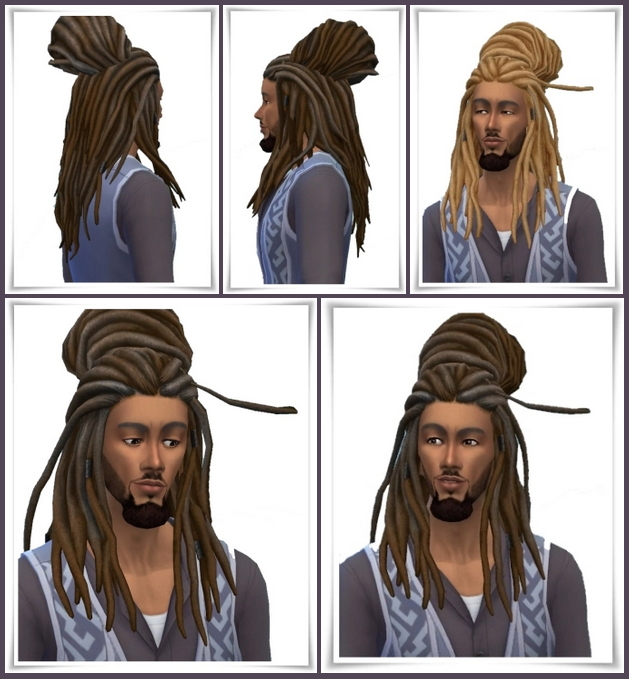 Sims 4 Dreadlocks for Bob at Birksches Sims Blog