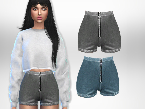 Sims 4 Athletic Shorts by Puresim at TSR
