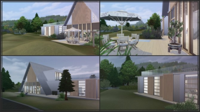 Sims 4 Scandinavian Inspired Home at GravySims