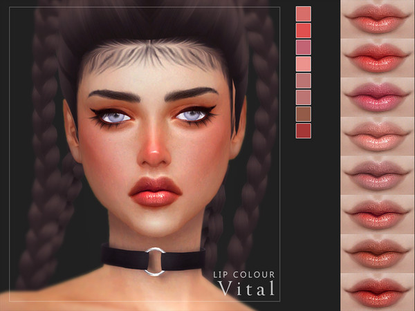 Sims 4 Vital Lip Colour by Screaming Mustard at TSR