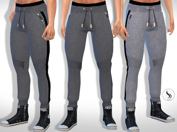 Sims 4 Athletic and Casual Tracksuit Bottoms by Saliwa at TSR