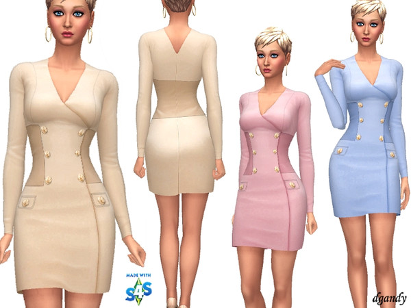 Sims 4 Dress 201902 06 by dgandy at TSR