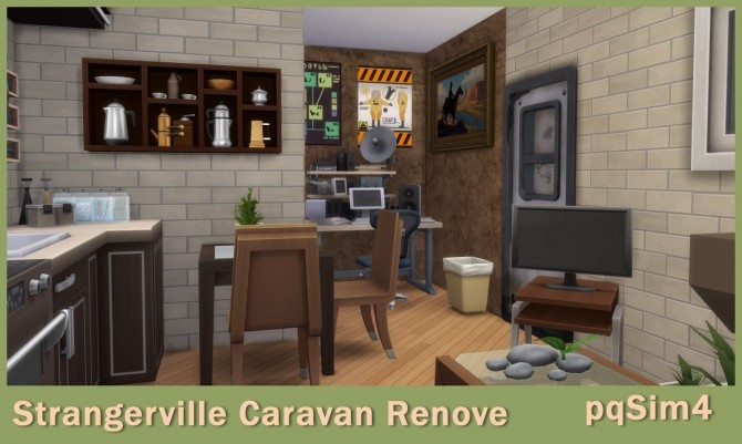 Sims 4 Strangerville Caravan Renove at pqSims4