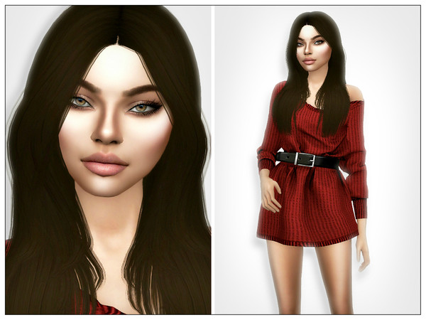 Sims 4 Amelia by Softspoken at TSR
