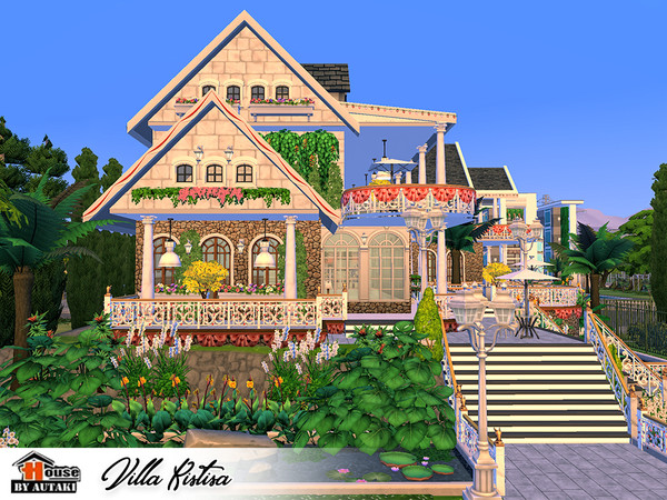 Sims 4 Villa Kistisa by autaki at TSR
