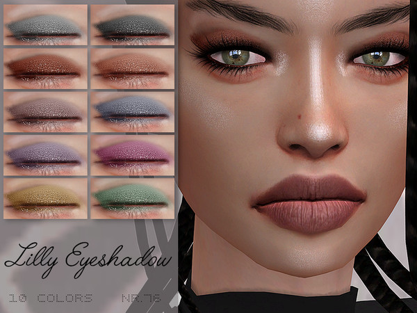 Sims 4 IMF Lilly Eyeshadow N.76 by IzzieMcFire at TSR