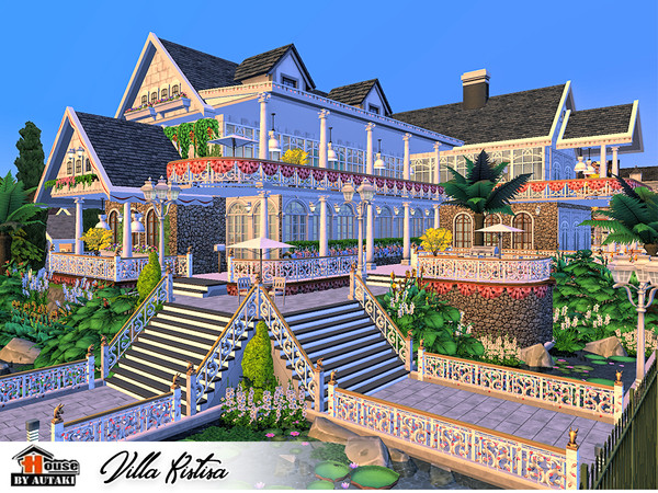 Sims 4 Villa Kistisa by autaki at TSR