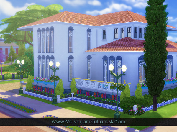Sims 4 Villa Stagnum noCC by Volvenom at TSR