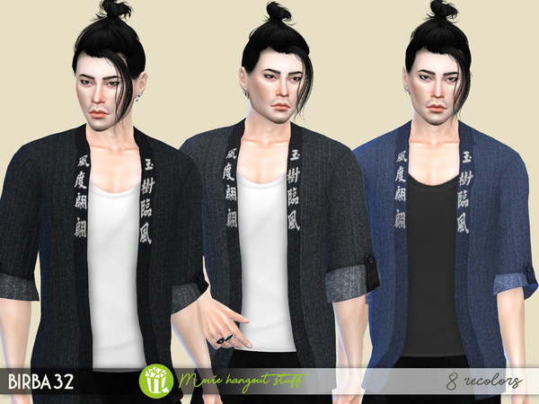 Sims 4 Kimono Jacket Set 2 by Birba32 at TSR