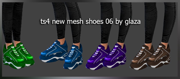 Sims 4 Shoes 06 at All by Glaza