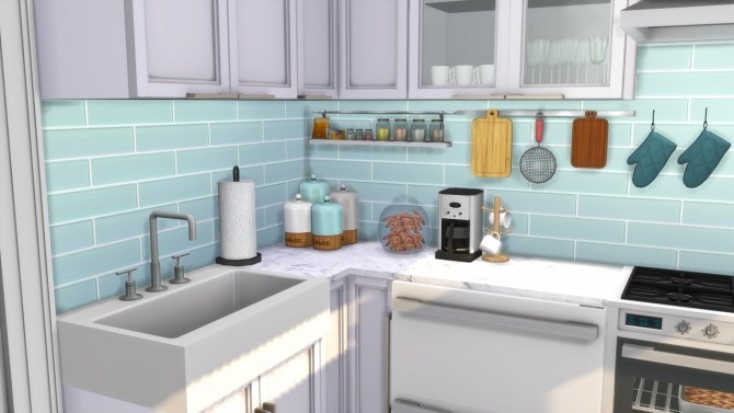 Sims 4 Kitchen   Beach House at MODELSIMS4