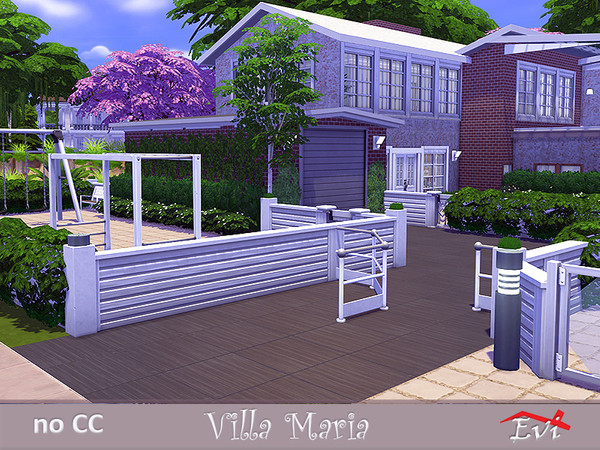 Sims 4 Villa Maria by evi at TSR