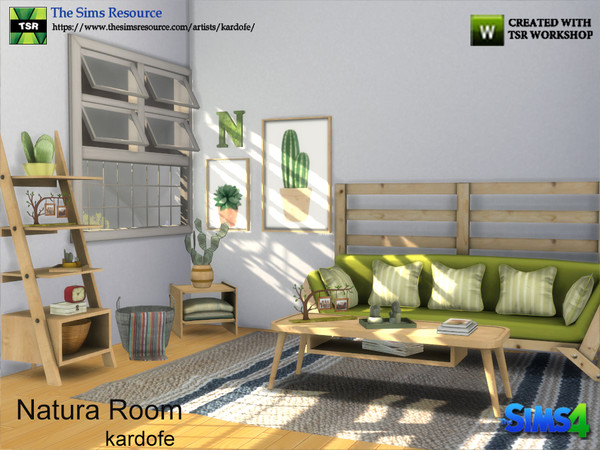 Sims 4 Natura Room by kardofe at TSR