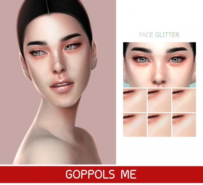 Sims 4 GPME Face Glitter at GOPPOLS Me