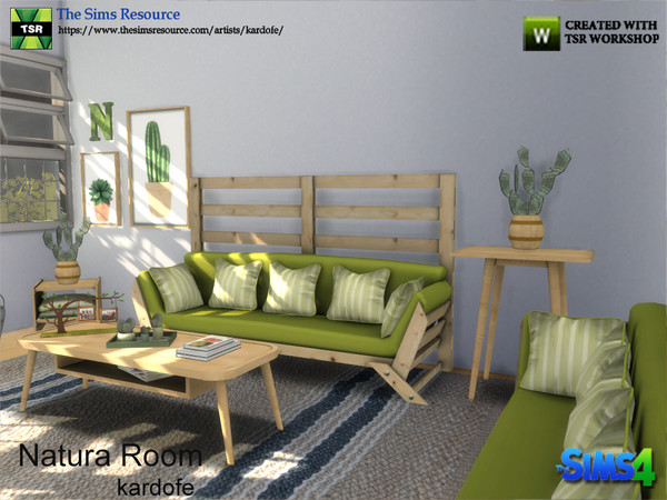 Sims 4 Natura Room by kardofe at TSR