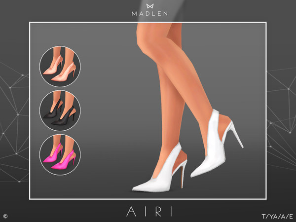 Sims 4 Madlen Airi Shoes by MJ95 at TSR