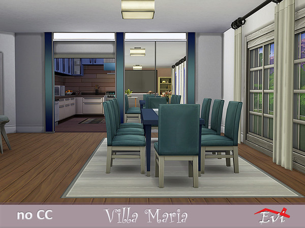 Sims 4 Villa Maria by evi at TSR