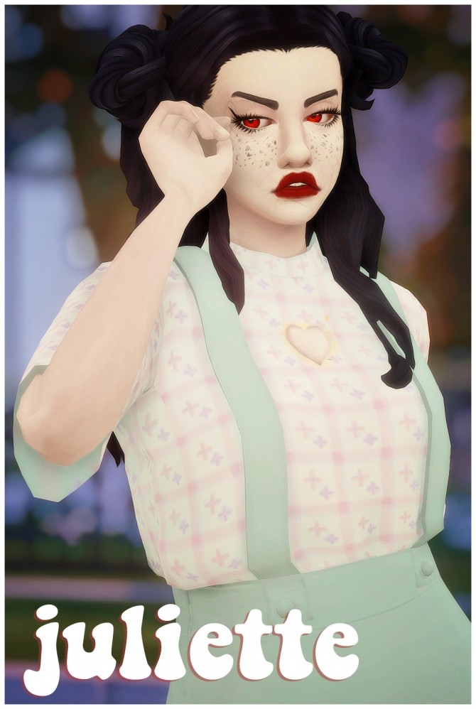 Sims 4 6 pastel vampire queens at cowplant pizza