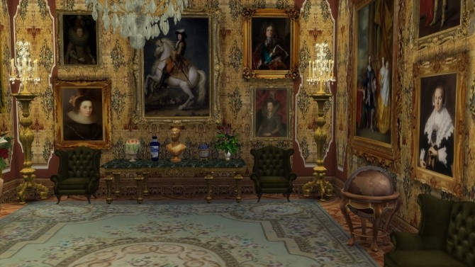 Sims 4 17th Century Painting Set at Regal Sims