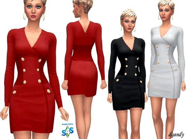 Sims 4 Dress 201902 07 by dgandy at TSR