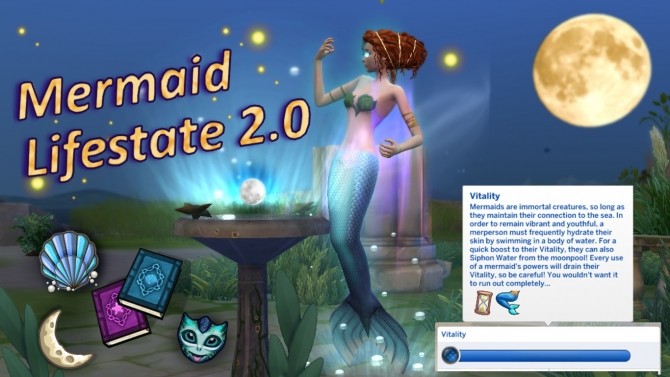 Sims 4 Mermaid Lifestate 2.0 by Gaybie at Mod The Sims