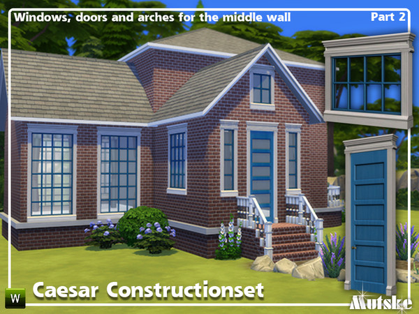 Sims 4 Caesar Construction set Part 2 by mutske at TSR