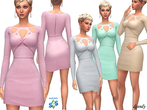 Sims 4 Dress 201902 11 by dgandy at TSR