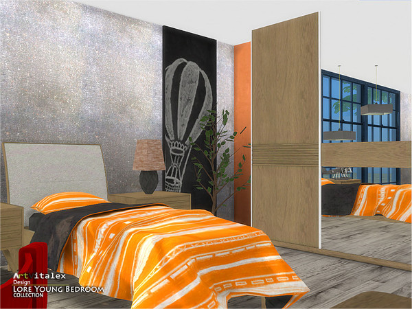 Sims 4 Lore Young Bedroom by ArtVitalex at TSR