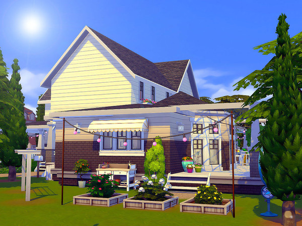 Sims 4 Marbury family home by sharon337 at TSR