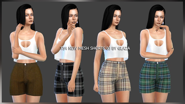 Sims 4 Shorts 03 at All by Glaza