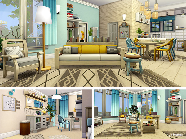Sims 4 Beach Abode by Lhonna at TSR