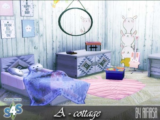 Sims 4 A frame cottage at Aifirsa