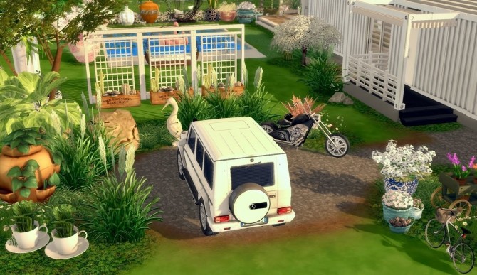 Sims 4 BEACH HOUSE CONTAINER at Guijobo