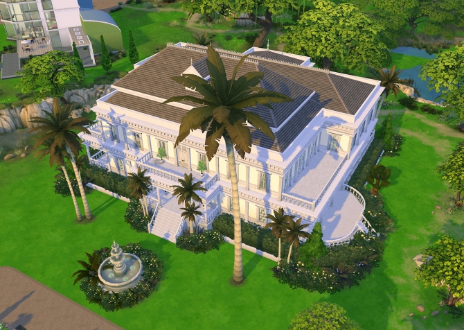 Devon House NO CC by FernSims at Mod The Sims » Sims 4 Updates