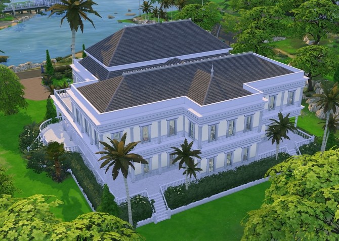 Sims 4 Devon House NO CC by FernSims at Mod The Sims
