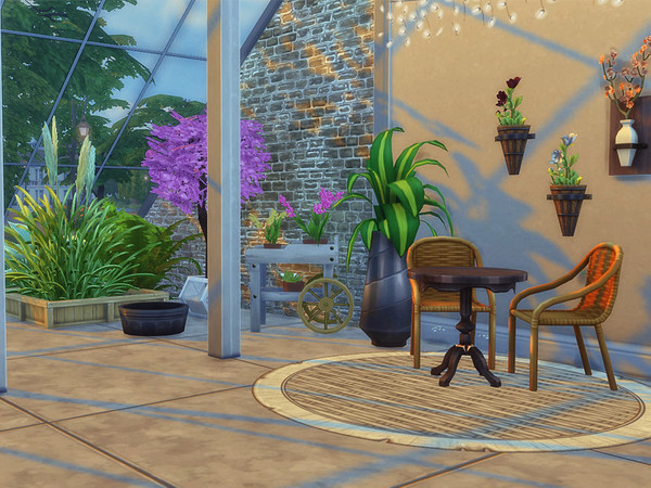 Sims 4 Green House Home by Ms Jessie at TSR