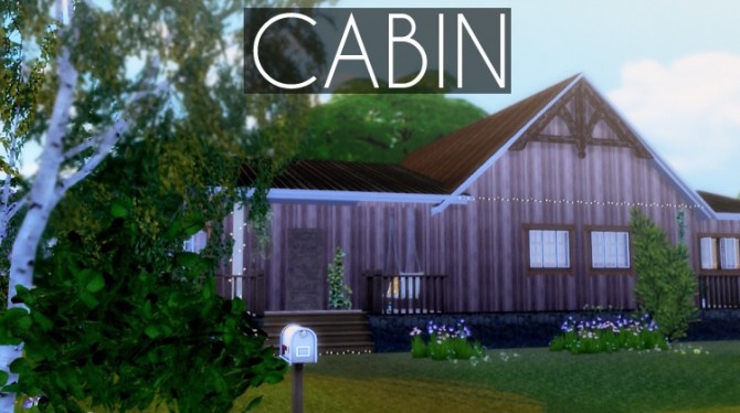 Sims 4 Cabin at Descargas Sims