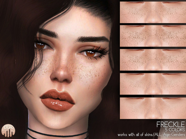 Sims 4 Freckle BH08 by busra tr at TSR