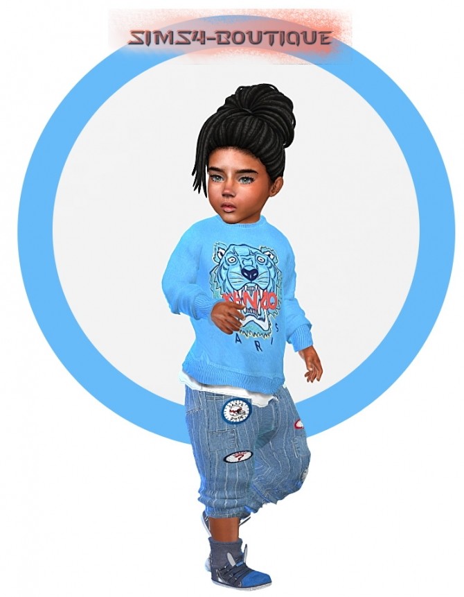 Shirt, Pants & Boots at Sims4-Boutique » Sims 4 Updates