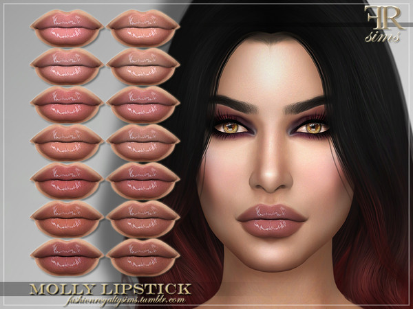 Sims 4 FRS Molly Lipstick by FashionRoyaltySims at TSR