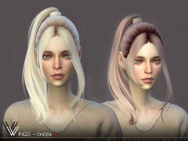 Sims 4 Hair ON0214 by wingssims at TSR