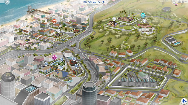 Sims 4 Fanart Maps by NoirSims & DerShayan