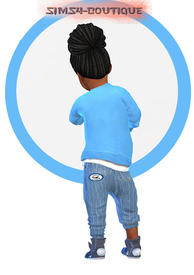 Sims 4 Shirt, Pants & Boots at Sims4 Boutique