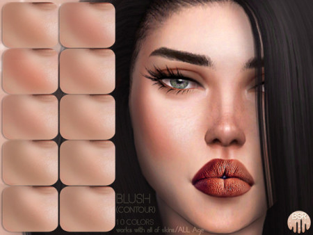 Blush (Contour) BH07 by busra-tr at TSR » Sims 4 Updates